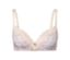 Creme mit Blumen-Alloverprint