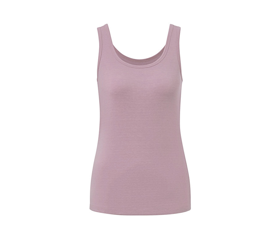 Rosa Hemdchen mit RWS-zertifizierter Wolle.