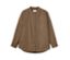 NAH/STUDIO Hemdbluse | nachhaltige Baumwolle, hazelnut - Hazelnut