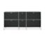 Sideboard Metall »CN3« gross mit 6 Klappenfächern, schwarz - /img/gQwV6VNR/64/image.jpeg