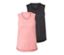 2 Sporttops, rosé und schwarz - 1x rosé, 1x schwarz
