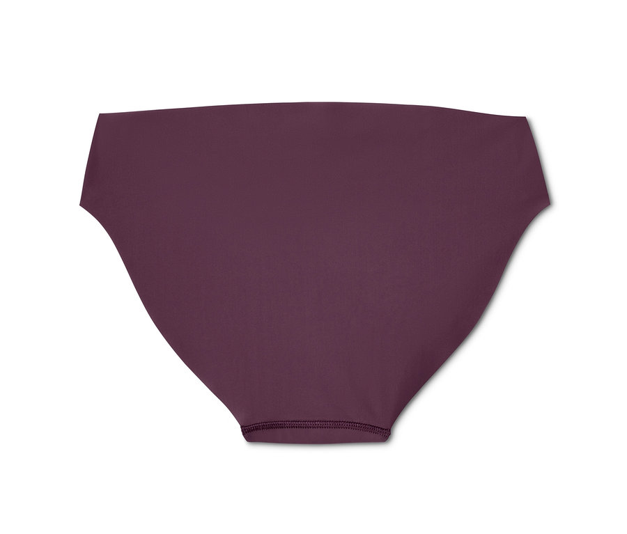Auberginefarbener Magic-Cut-Slip.