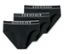 3 SCHIESSER Rio-Slips mit Bio-Baumwolle, schwarz - schwarz