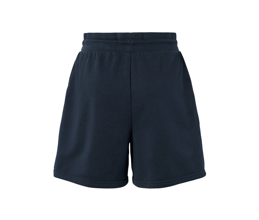 Navy Sweatshorts.