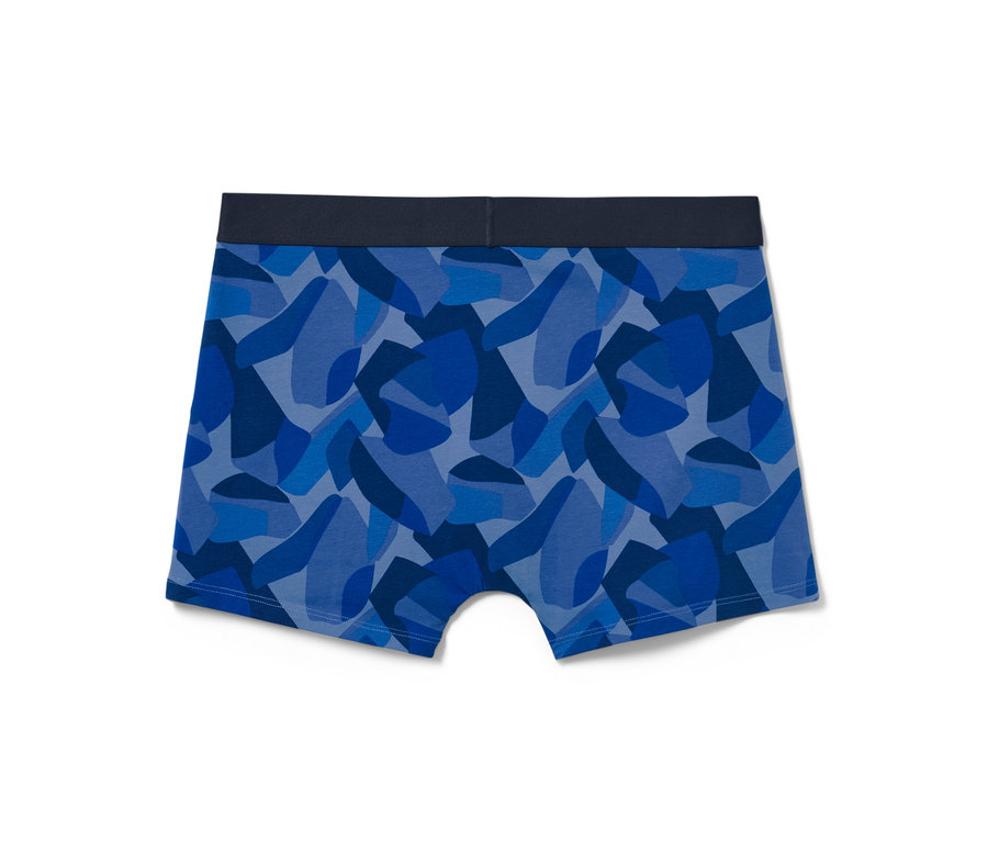 Eine blaue 2 Slipboxer mit abstraktem Muster.