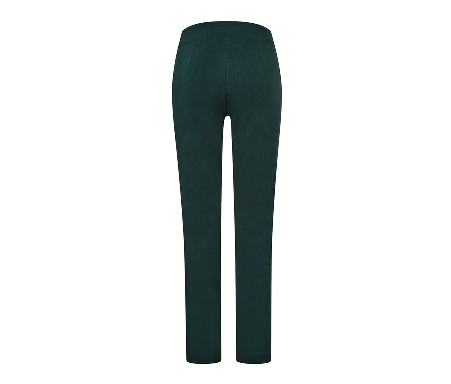 Grüne Stretchhose.