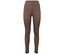 Braune Leggings auf weißem Hintergrund.