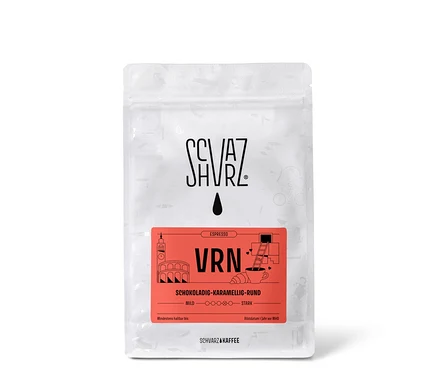Ein Beutel Schvarz - VRN Espresso - 250 g Ganze Bohne.