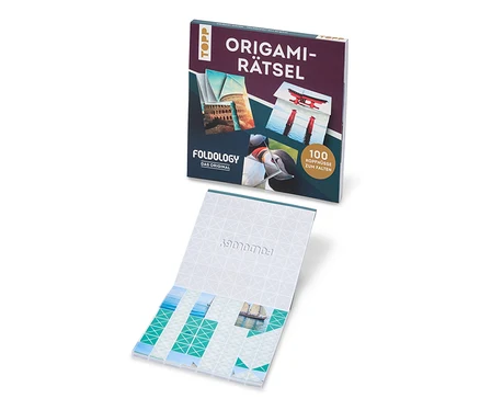 Das Bild zeigt das Buch "Origami-Rätsel".