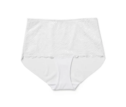 Weisse Light-shaping Highwaist-Panty.