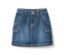 Blauer Kinder-Jeans-Rock.