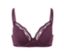 Bügel-BH, aubergine - Aubergine