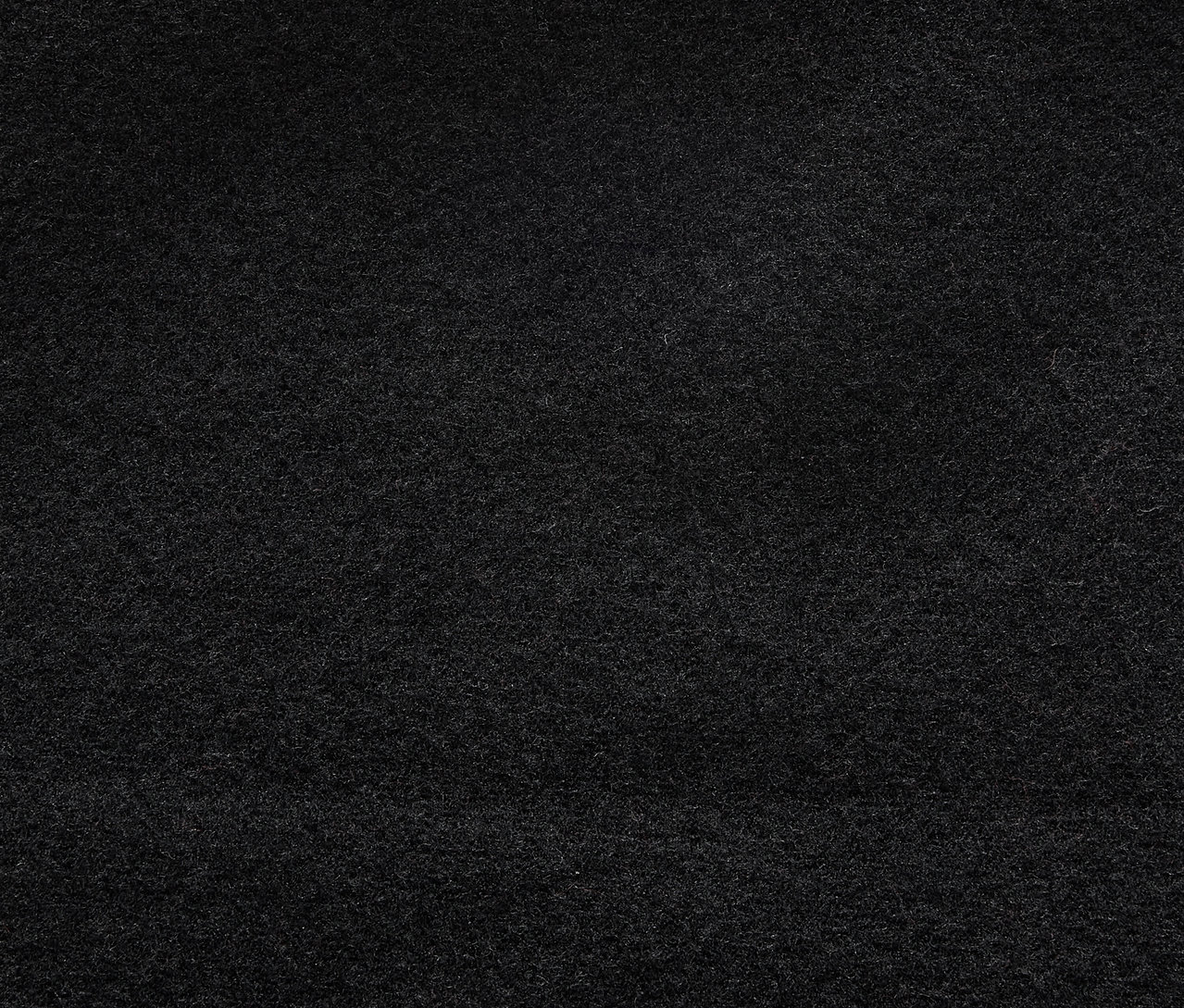 Textur von schwarzem Filz.