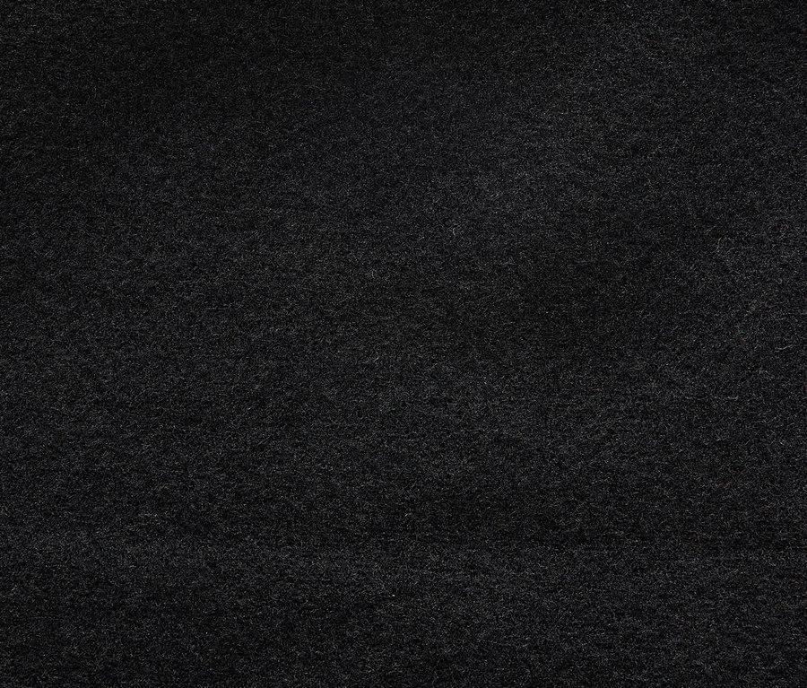 Textur von schwarzem Filz.
