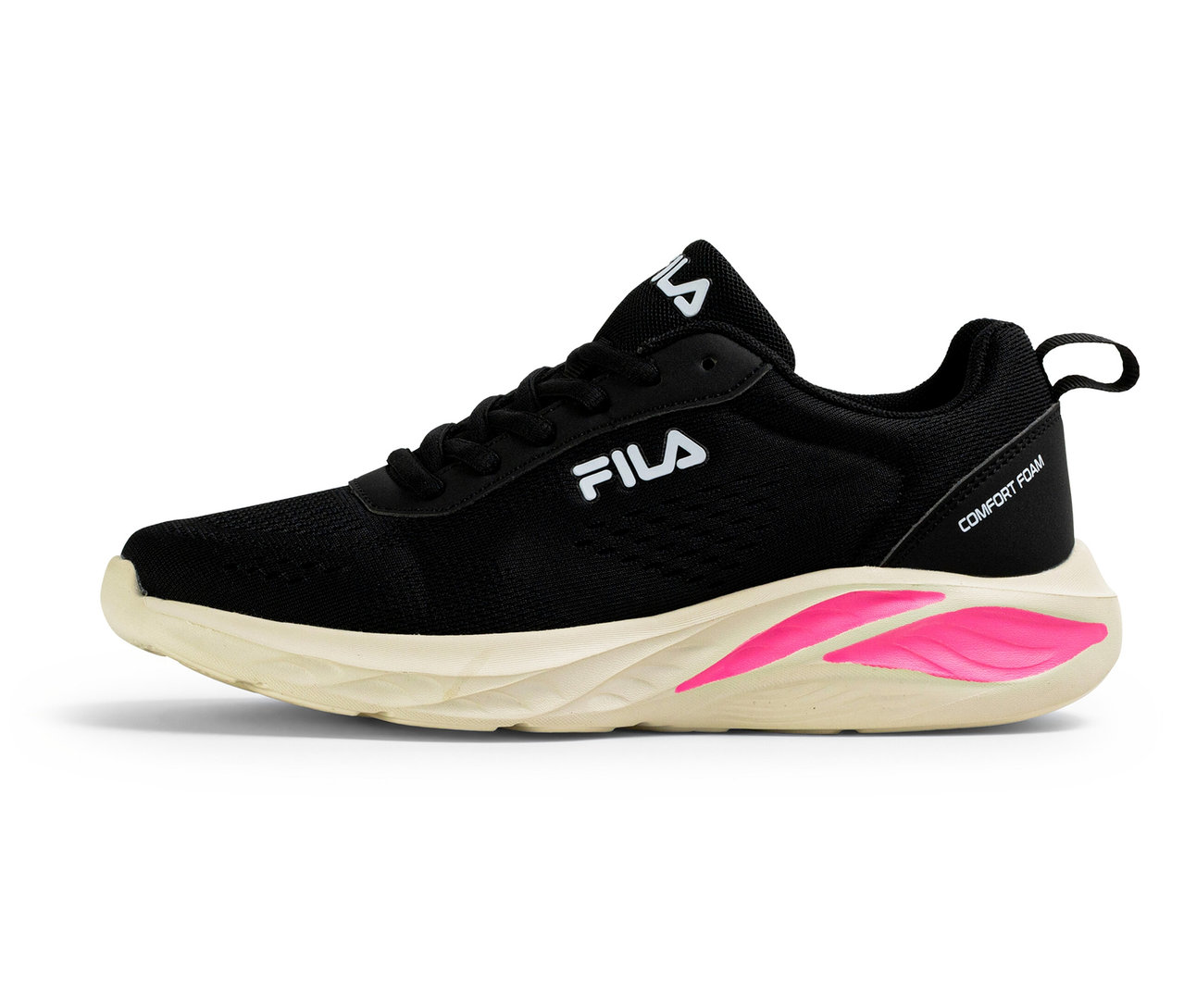 Schwarzer FILA Specctris Damen-Sneaker.