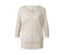 Beiges Yogashirt.