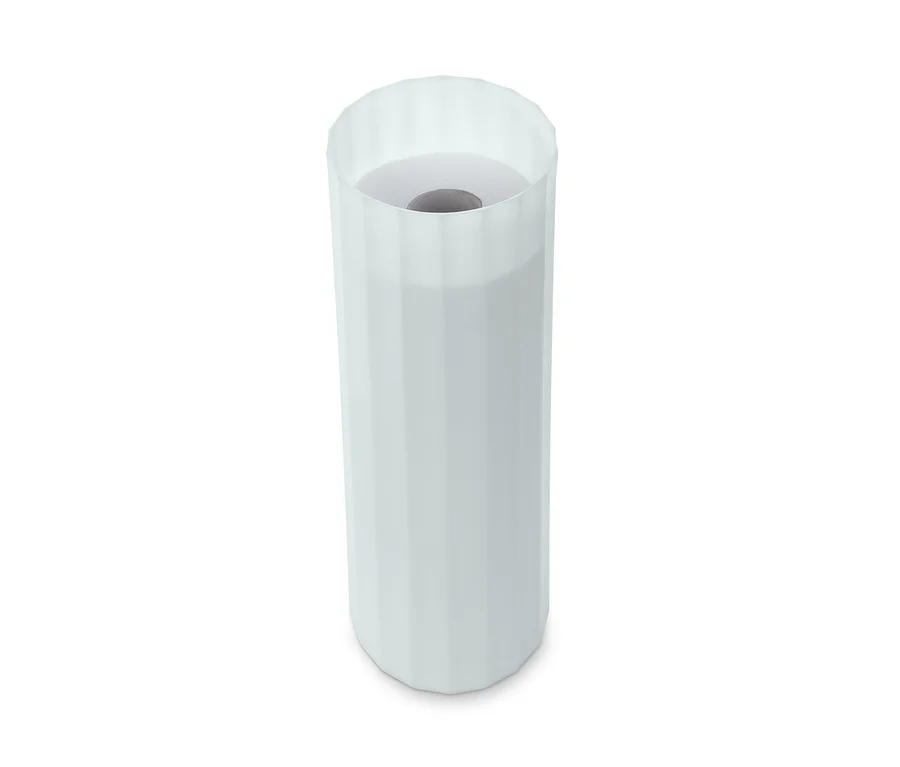 Eine Toilettenpapier-Aufbewahrungsbox.