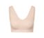 Cremefarbenes Seamless-Bustier.