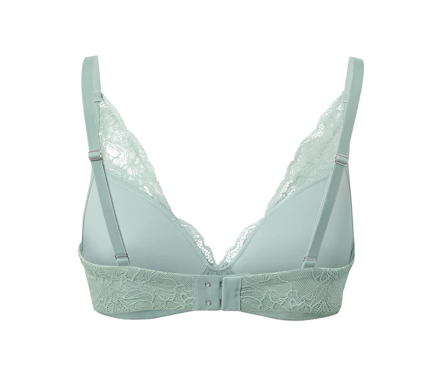 Aqua Softschalen-BH mit Spitze und Rückenverschluss.