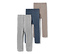 1x grau meliert, 1 x mocca, 1x mittelblau