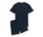 Shorty-Pyjama-Set, dunkelblau - Dunkelblau