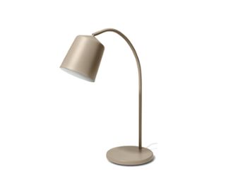 Lampenschirm und Gestell cremefarben<br>Kabel weiss