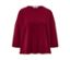 Sweatshirt mit 3/4-Arm, bordeauxrot - Bordeauxrot
