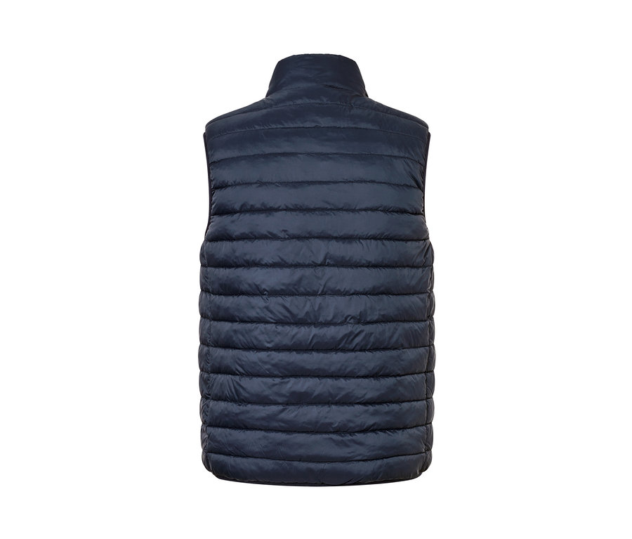 Detail der Rückseite einer Wendeweste.