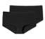Zwei schwarze SCHIESSER Shorts mit Bio-Baumwolle.