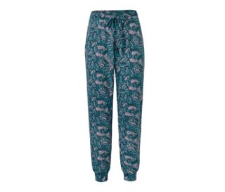 Petrol mit Paisley-Alloverprint