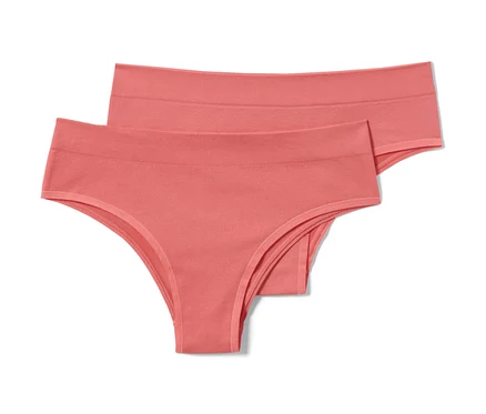 Zwei Seamless-Brazil Slips.