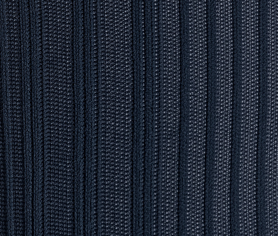 Detailaufnahme einer gemusterten Feinstrumpfhose.