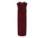 Geripptes Strickkleid, rot.