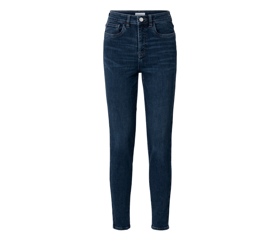Dunkelblaue Skinny Jeans – Fit »Hanna«.