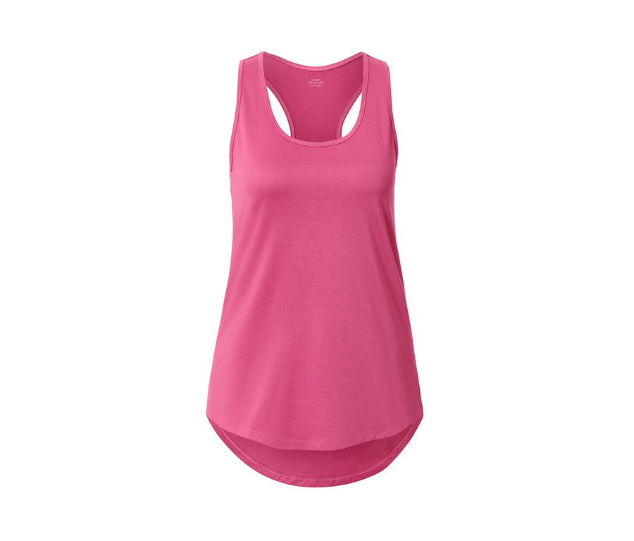 Ein fuchsiafarbenes Funktionsshirt.