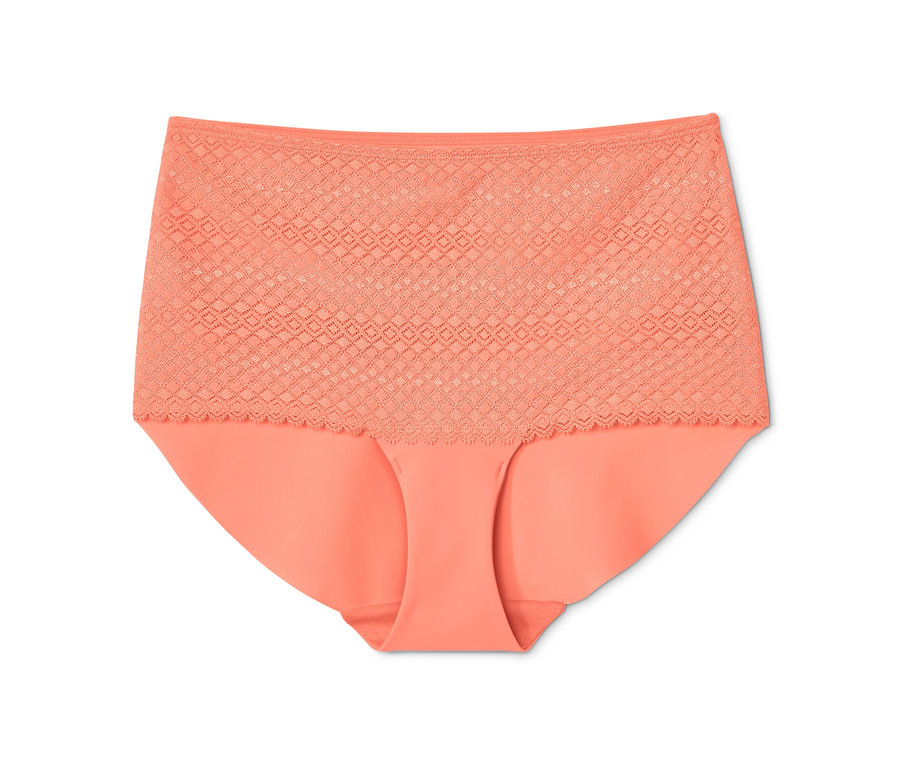 Highwaist-Panty in Papaya.