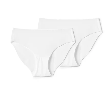 Zwei weiße Magic-Cut-Slips.