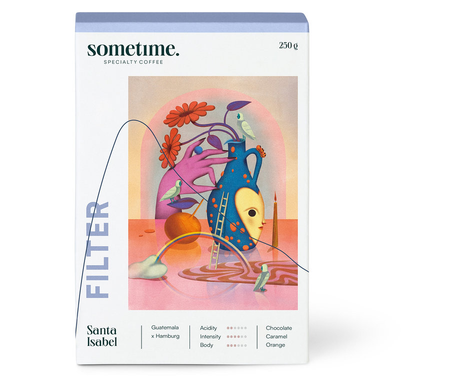 sometime - SANTA ISABEL Filterkaffee - 250 g Ganze Bohne