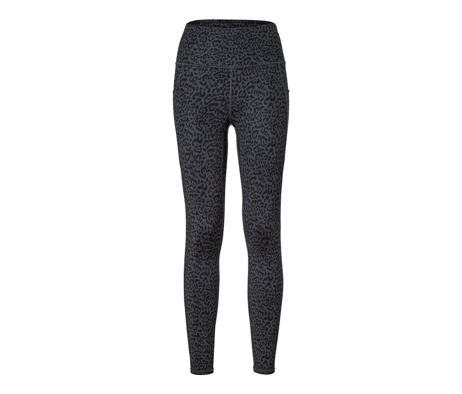 Grau-schwarze Sporttight.