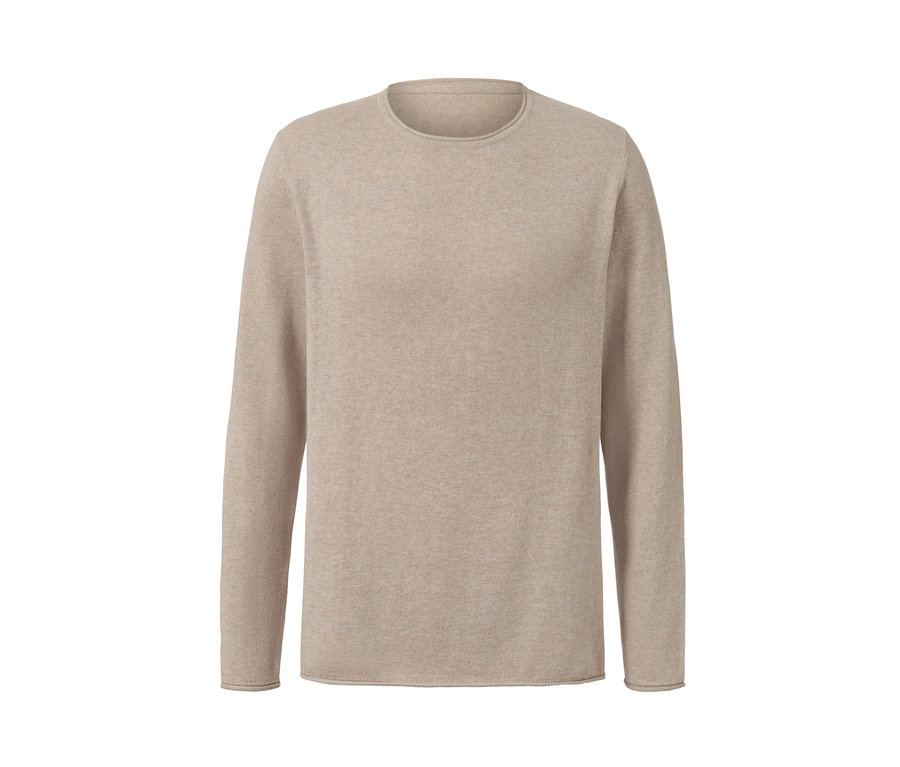 Beiger Pullover.