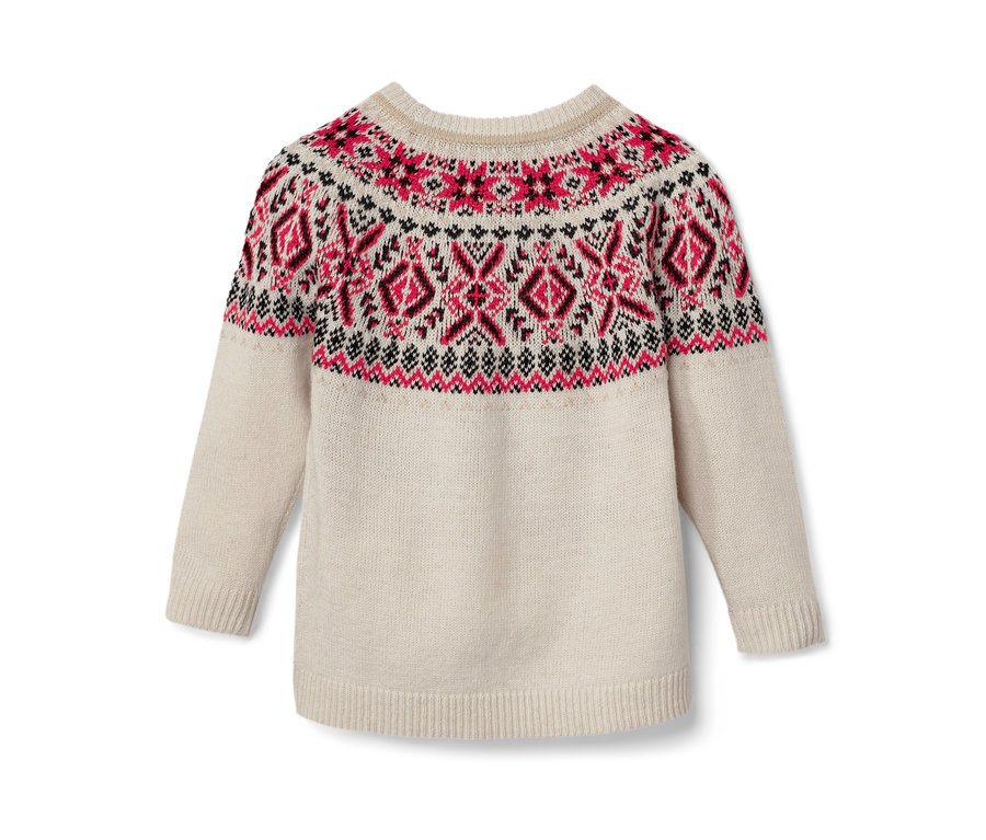 Kinder-Norweger-Strickpullover.