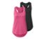 Zwei Funktionstops, eins in Fuchsia und eins in Anthrazit.
