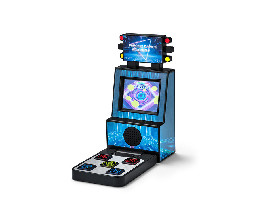 Nahaufnahme einer Fingertanzmaschine.