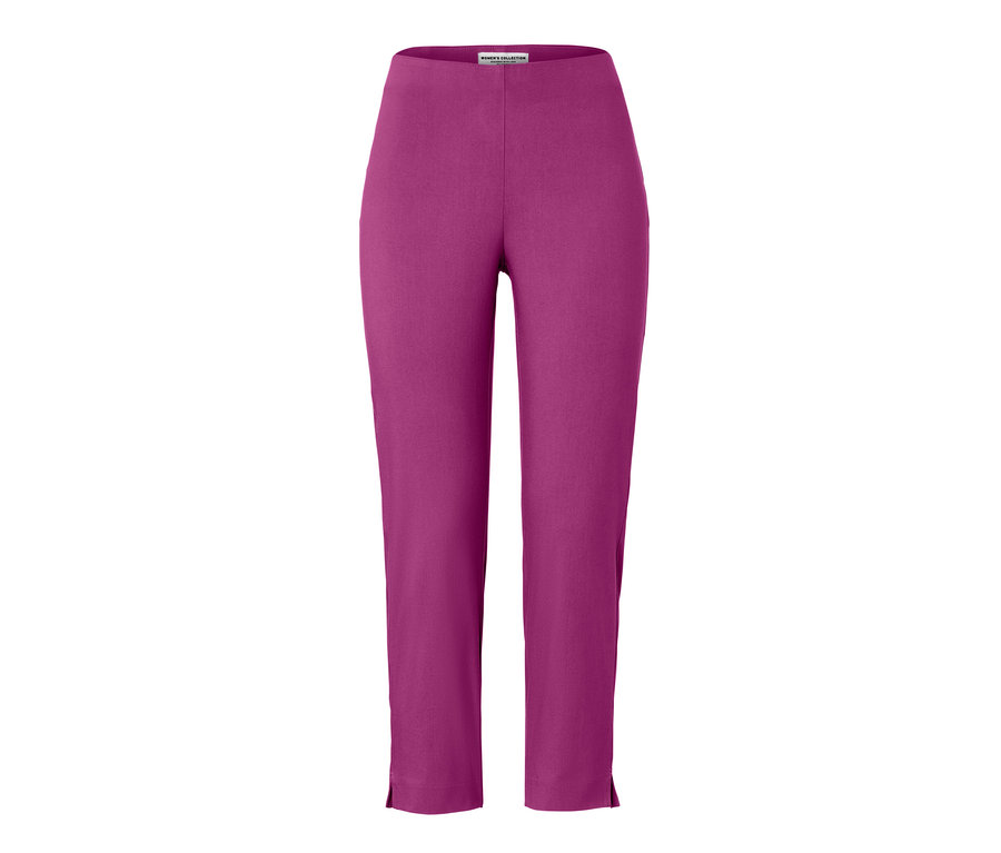 Lila 7/8-Stretchhose.