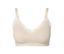 Detailansicht eines creme Seamless-Bustiers.