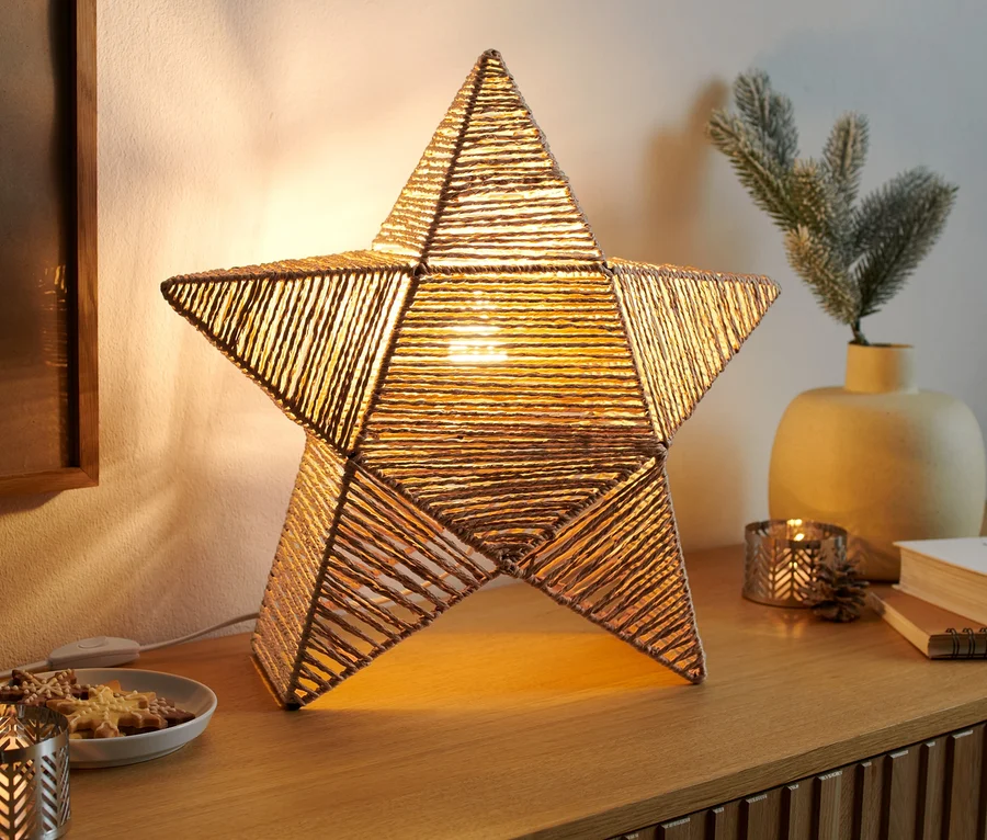 LED-Stern, Naturgeflecht bei Tchibo kaufen