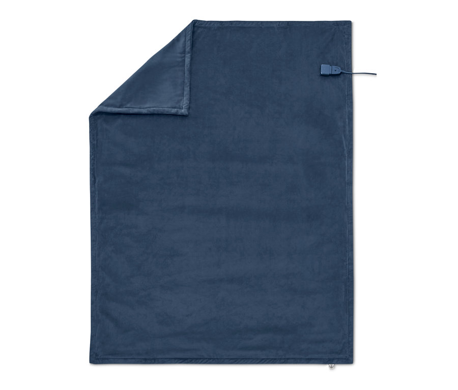 Eine gefaltete Heizdecke.