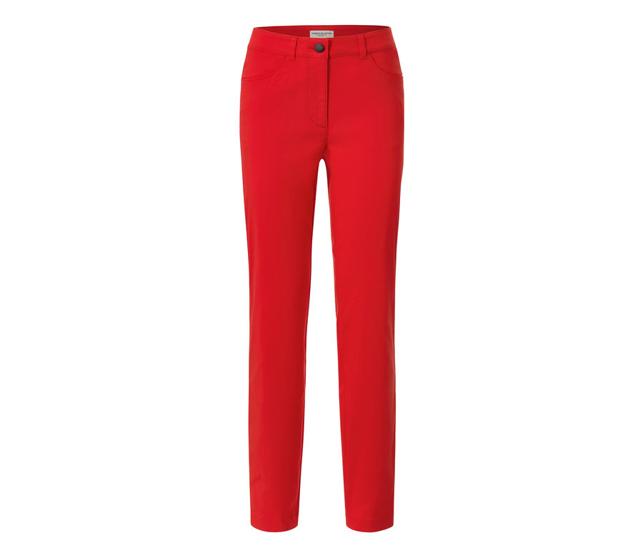 Rote Bengalin-Hose.