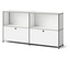 Metall-Sideboard »CN3 Slim Line« mit 2 versetzbaren Klappenfächern, weiss - /img/ggg3rtqs/64/image.jpeg