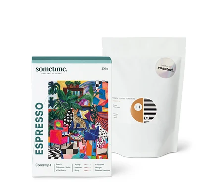 Espresso Probierpaket "Moin Hamburg" - 2x 250 g Ganze Bohne.